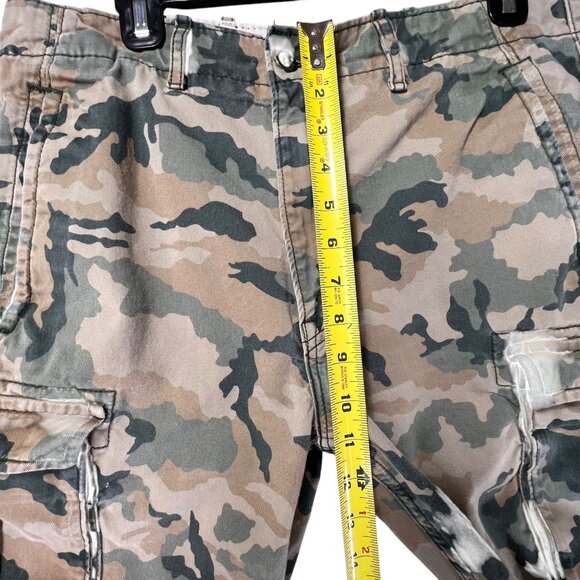 Levis Mens Camo Cargo Pants Relaxed Fit Cotton Blend Durable Casual Wear 32x30 - Picture 9 of 15